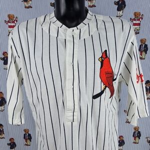 St.Louis Cardinals SGA 1928 retro pinstriped Old Dominion XL baseball jersey